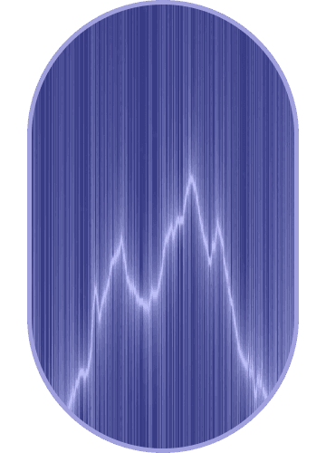 A visual representation of the sonic fingerprint generated from an ultrasound image.