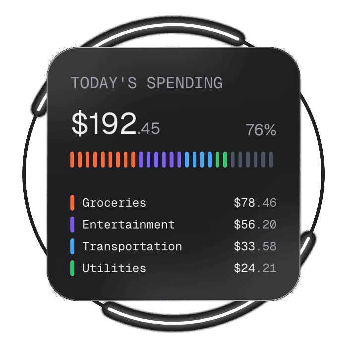 Savings Widget